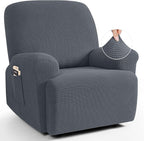 TAOCOCO Oversized Recliner Chair Covers, 1 Seater Streach Recliner Covers Soft by TAOCOCO