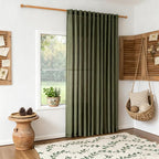 MYSKY HOME Curtains for Living Room 84 Inches Long Semi Sheer Light Filtering - Image 2