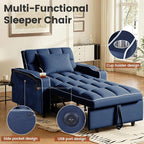 Sleeper Chair, Convertible Pull Out Chair Sleeper - Image 9