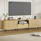 86.6" Mid-Century TV Stand by ComfyCorner