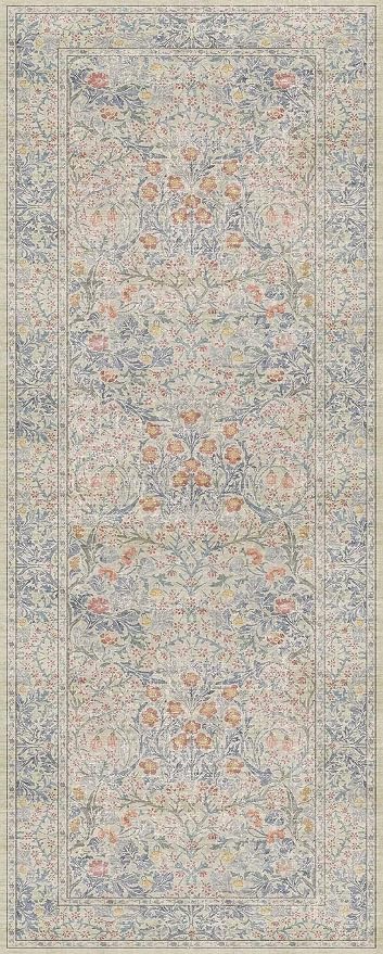 Washable Bathroom Runner Rug 2x5, Non Slip Runner - Image 2