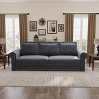 93.7" King Pull Out Sofa Bed, 3 in 1 Convertible Sleeper Sofa Couch 3-Seater - Image 5