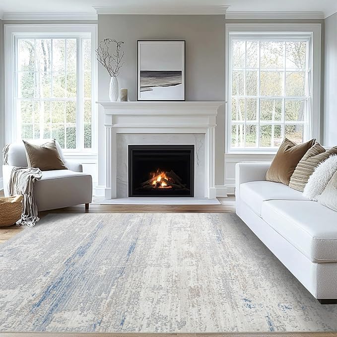 Washable Rugs 6x9 Area Rugs for Living Room, Dining Room, Kids Room | Machine - Image 8