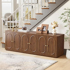 63'' Fluted Sideboard Buffet Cabinet - Image 7