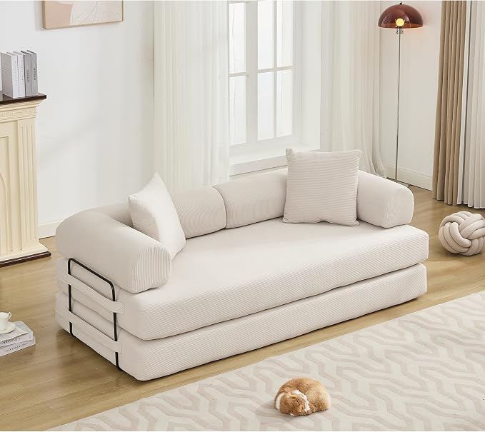 ZEIINPA Convertible Sleeper Sofa Bed - Image 9