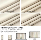 MIULEE 100% Blackout Linen Curtains - Image 7