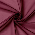 Burgundy Kitchen Curtains 30 Inch Length Tier 2 PCS, Solid Soft Airy Half - Image 8
