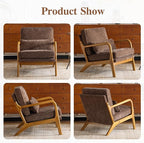 Karl home Mid Century Modern Accent Chair - Image 6
