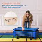 ECR4Kids Stackable Kiddie Cot, Ready-To-Assemble, Toddler Size, Classroom - Image 6