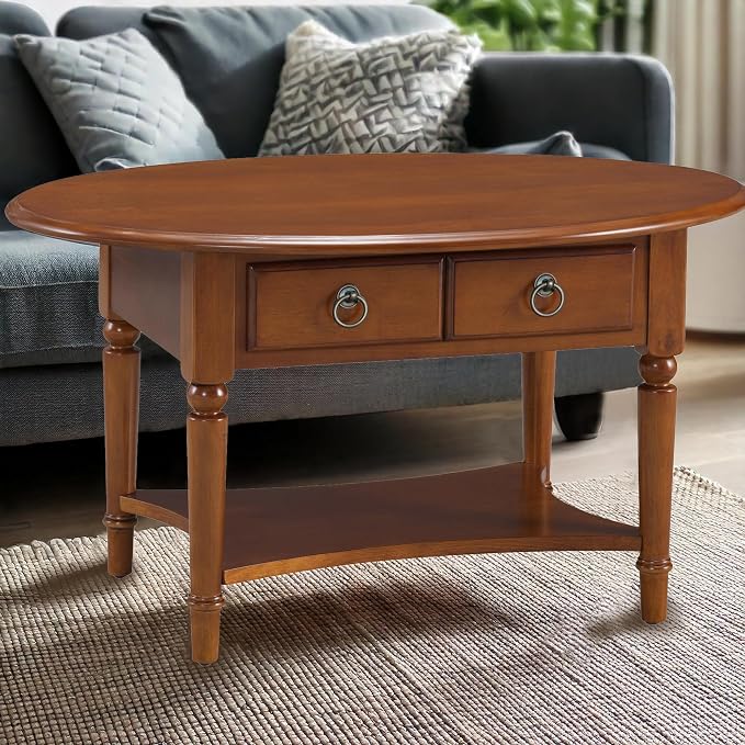 Coastal Solid Wood Corner Wedge Table - Image 11