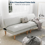 Ribilake 69" Futon Sofa Bed, 4 in 1 Multi-Function Couch Sleeper - Image 8