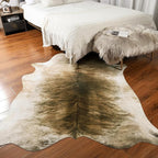 Western Faux Cowhide Rug, Animal Cow Hide Rug, 3 x 4 Ft Brownish | Premium - Image 8