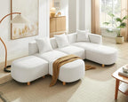 VANOMi 109.84" Modular Sectional Sofa by VANOMi