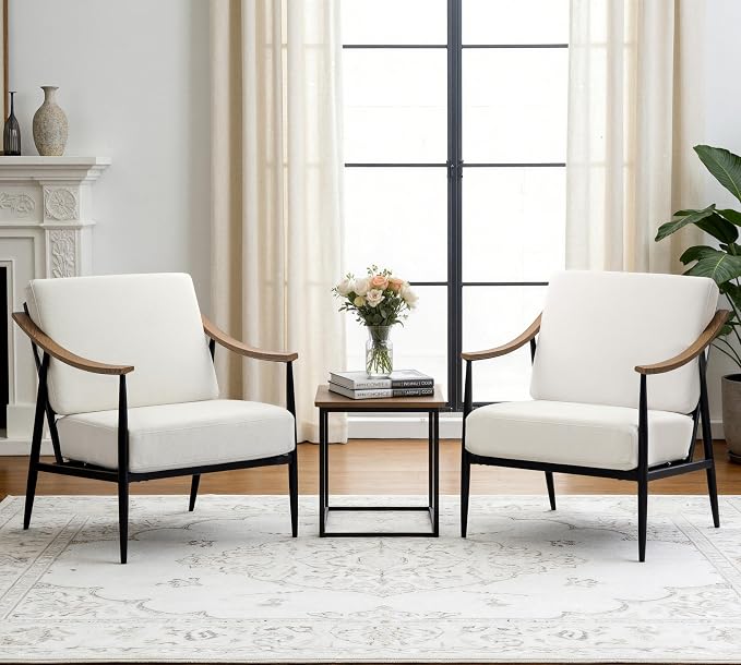 RNKSFX Modern Accent Chairs Set of 2 by Yourexpertinhomefurniture
