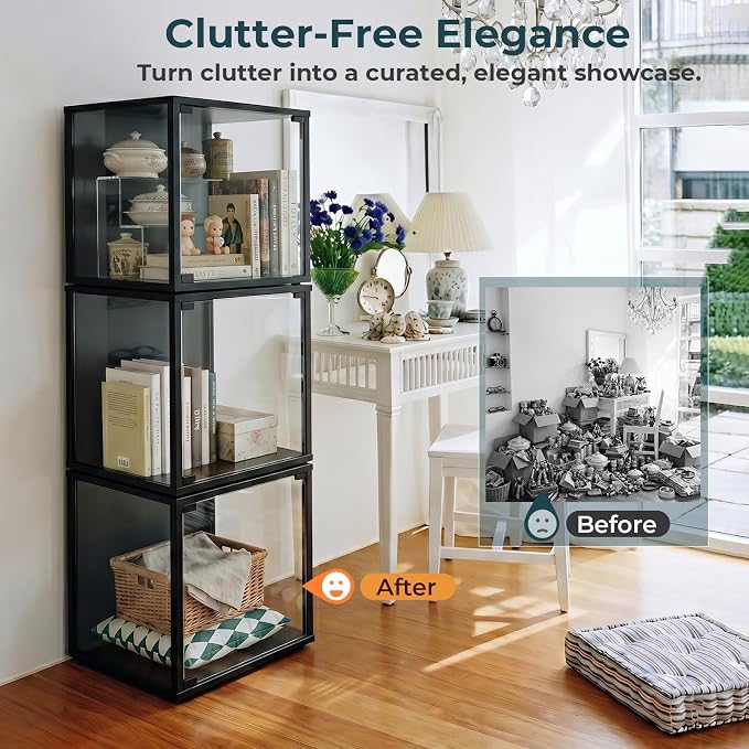 SAYGOER 17" Glass Display Case - Image 8