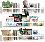 Fixwal Nursery Book Shelves, 23.6 Inch Floating Bookshelf by Fixwal