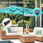 SUPERJARE 13ft Outdoor Patio Umbrella - Image 3