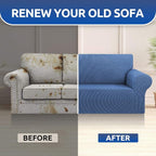 Stretch Oversized Couch Covers for Sofa Slipcover, Riverside | 1-Piece Washable - Image 7