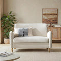 EcoHarbor Living 50.5" Mid-Century Modern Couch, Upholstered Sofa by ECOHARBOR