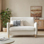 EcoHarbor Living 50.5" Mid-Century Modern Couch, Upholstered Sofa by ECOHARBOR