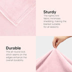 Utopia Bedding Ultra Soft Fleece Bed Blanket King Size Pink | Microfiber Plush - Image 5