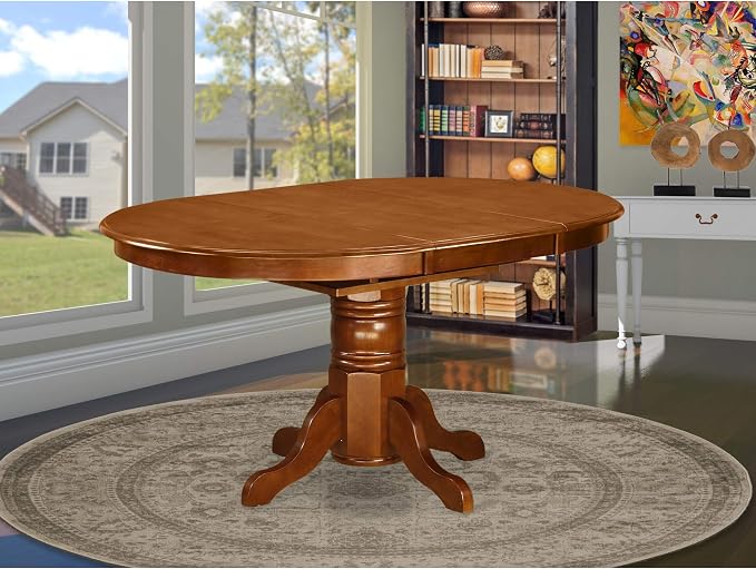 East West Furniture AVT-SBR-TP Avon Kitchen Dining Table - Image 2