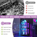Gurexl 5-Tier Arched Display Cabinet - - Image 9
