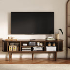 LINSY HOME 58" Fluted TV Stand for TVs up to 65 Inch, Mid Century Modern - Image 6