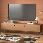 86.61" Mid-Century Modern TV Stand - Image 7