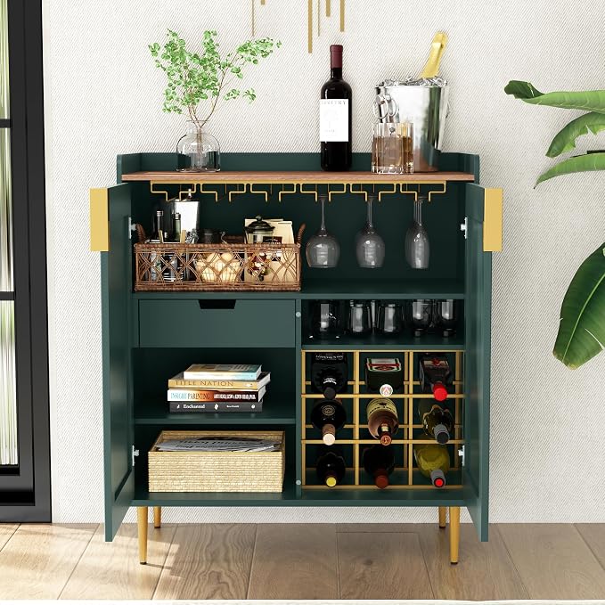 ARTPOWER Coffee Bar Cabinet - Image 3