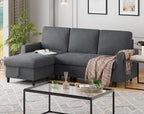 Walsunny 77" Sectional Sleeper Sofa - Image 7