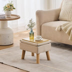 Storage Ottoman, Small Foot Stool Ottoman - Image 6