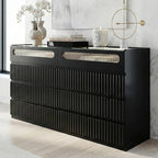 senlin Fluted 8 Drawer Dresser, - Image 7