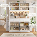 HIFIT 71" LED Kitchen Pantry Cabinet - Image 7