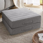 Codi High Density Foam Floor Pillow 2 Sets, Large Meditation Cushions Seating by Codi