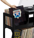 Crosley Furniture Asheville Mid-Century Modern Media Console Record Player Stand - Image 13
