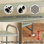 INGIORDAR Shoe Rack 2 Tier Long Storage Organizer Wide Metal Shoe Shelf - Image 6