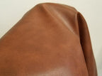 NAT Leathers | Tan Mid Brown Soft Faux Vegan Leather PU | 10 Yards Cut by The - Image 4