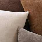 Set of 4 Soft Textured Decorative Throw Pillow Covers 20x20 Inch Cozy Farmhouse - Image 5
