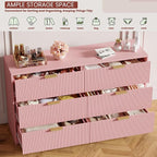 Garvee 6 Drawers Dresser for Bedroom - Image 7