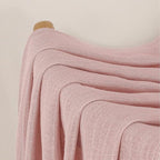 Chyhomenyc Rose Pink Semi Sheer Curtains 36 Inch Length, Light Filtering Faux - Image 9
