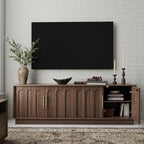 FORTUNETEC TV Stand for 75 Inch TV, Mid Century Modern TV Stand - Image 6