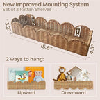 Nursery Book Shelves Set of 2 - Image 3
