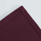 Blackout Curtains 66 x 84 inch/Burgundy Red Curtains Set of 2 Panels/Thermal - Image 8