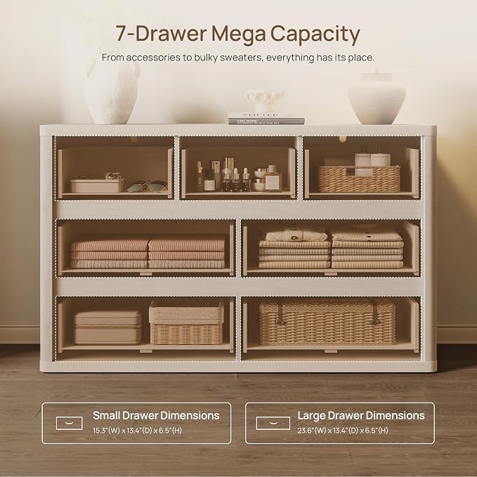 SICOTAS Dresser for Bedroom - Image 4