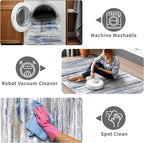 3x15 Washable Runner Rug for Hallway: Extra Long Runners for Entryway Living - Image 3