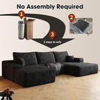 AUGOP 108" Sectional Couches for Living Room Modern Modular Sofa - Image 6