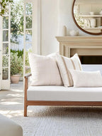 Crumbs Home Modern Farmhouse Fall Linen Indoor Outdoor Throw Pillow Cover Only - Image 2
