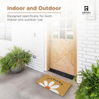 Coir Welcome Mat, Welcome Daisy, 17 x 29 in | 100% Natural Coir, Anti-Shedding - Image 5