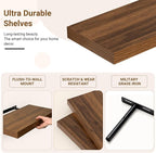 36 Inch Floating Shelves, 12 Inch Deep Floating Shelves - Image 5